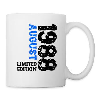 1988 August Limited Edition 35th Birthday Outfit - Mug - white - Right