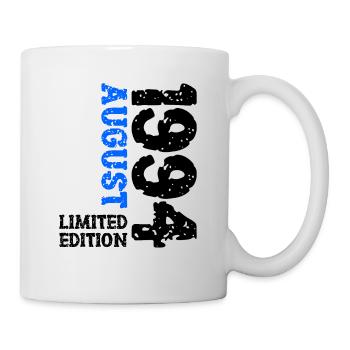 1994 August Limited Edition 29. Geburtstag Outfit - Tasse - Weiß - Rechts