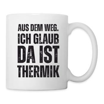 Ich Glaub Da ist Thermik RC Segelflieger - Tasse - Weiß - Rechts