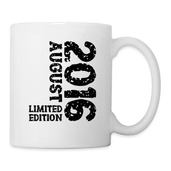 2016 August Limited Edition 7th Birthday Outfit - Mug - white - Right