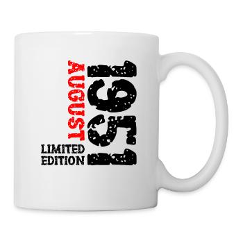 1951 Août Édition Limitée 72e Tenue d’anniversaire - Mug blanc - blanc - Droite