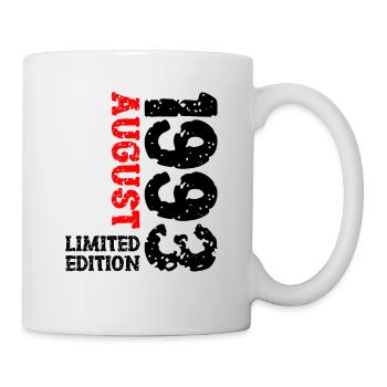 1993 Août Édition Limitée 30e Tenue d’anniversaire - Mug blanc - blanc - Droite