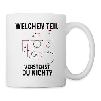 Kunstflug Aresti Figuren Rc Pilot - Tasse - Weiß - Rechts