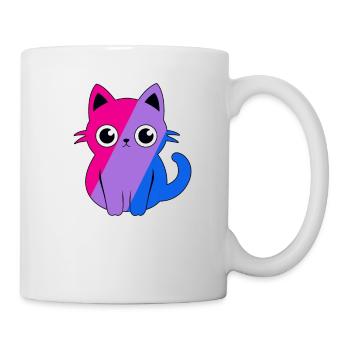 Cute Bi Pride Bisexual Pride Mois Flag Anime - Mug blanc - blanc - Droite