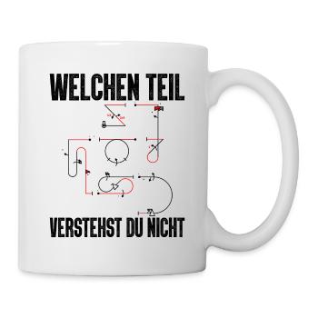 Kunstflug Aresti Figuren Rc Pilot - Tasse - Weiß - Rechts