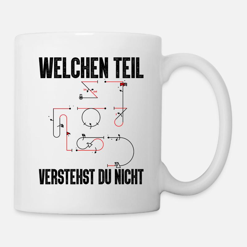 Kunstflug Aresti Figuren Rc Pilot - Tasse - Weiß