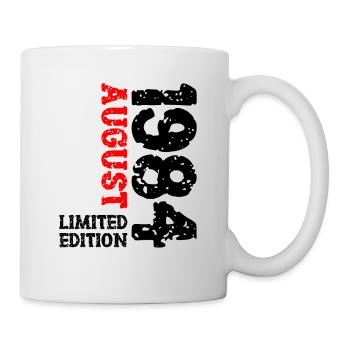 1984 Août Édition Limitée 39e Tenue d’anniversaire - Mug blanc - blanc - Droite