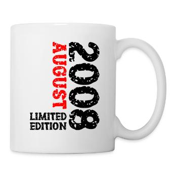 2008 August Limited Edition 15th Birthday Outfit - Mug - white - Right
