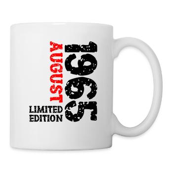 1965 Août Édition Limitée 58e Tenue d’anniversaire - Mug blanc - blanc - Droite