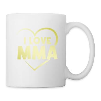 Ich liebe Mma - Tasse - Weiß - Rechts
