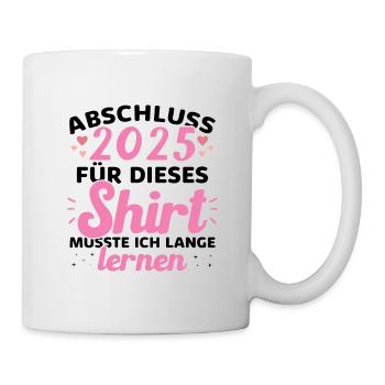 Abschluss 2025 Abschluss der Realschule - Tasse - Weiß - Rechts