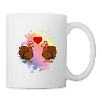 Truthan Comic Couple Love - Mug - white - Right