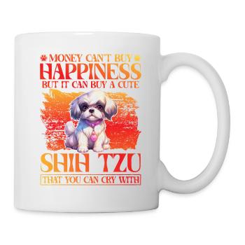 Shih Tzu Drôle de dicton - Mug blanc - blanc - Droite