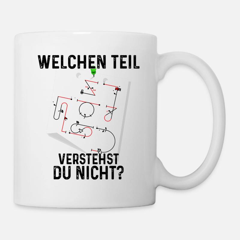 Kunstflug Aresti Figuren Rc Pilot - Tasse - Weiß