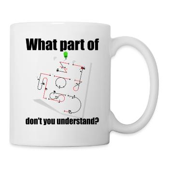 Which part of the Aresti aerobatic maneuvers - Mug - white - Right