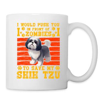 Shih Tzu - Mug blanc - blanc - Droite