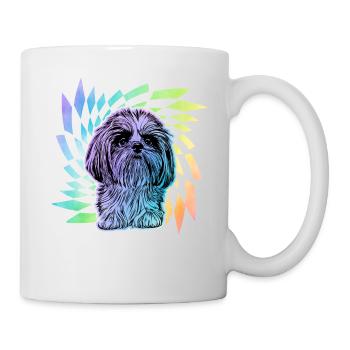 Shih Tzu - Mug blanc - blanc - Droite