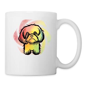 Shih Tzu - Mug blanc - blanc - Droite