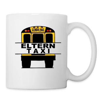 Schulbus School Bus Driver Grundschule Elterntaxi - Tasse - Weiß - Rechts