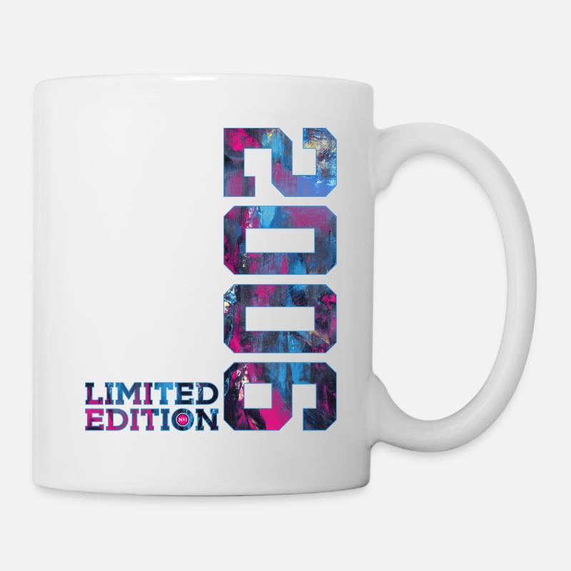 20. GEBURTSTAG 20 JAHRE LIMITED EDITION 2006 - Tasse - Weiß