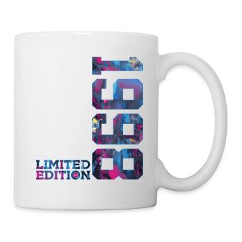 28E ANNIVERSAIRE 28 ANS ÉDITION LIMITÉE 1998 - Mug blanc - blanc - Droite
