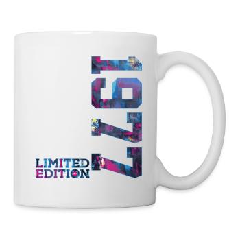 49TH BIRTHDAY 49 YEARS LIMITED EDITION 1977 - Mug - white - Right