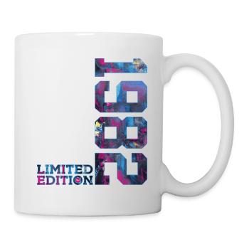 44TH BIRTHDAY 44 YEARS LIMITED EDITION 1982 - Mug - white - Right