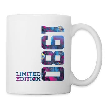 46TH BIRTHDAY 46 YEARS LIMITED EDITION 1980 - Mug - white - Right