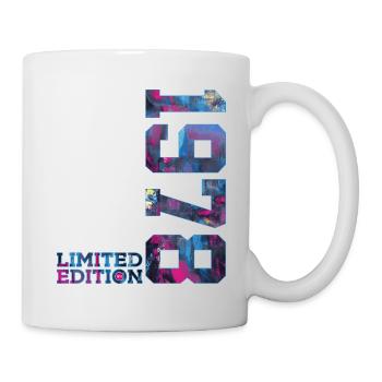 48E ANNIVERSAIRE 48 ANS ÉDITION LIMITÉE 1978 - Mug blanc - blanc - Droite