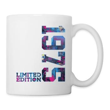 51ST BIRTHDAY 51 YEARS LIMITED EDITION 1975 - Mug - white - Right