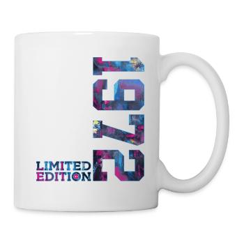 54TH BIRTHDAY 54 YEARS LIMITED EDITION 1972 - Mug - white - Right