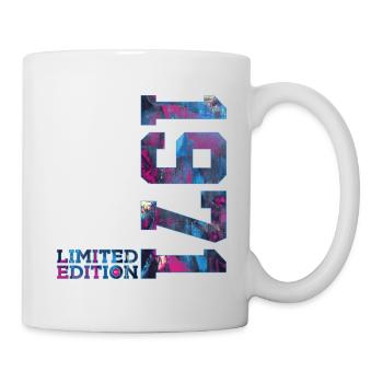 54TH BIRTHDAY 54 YEARS LIMITED EDITION 1971 - Mug - white - Right