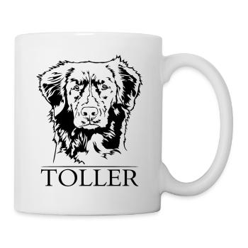 Nova Scotia Duck Tolling Retriever Great Portrait - Mug - white - Right