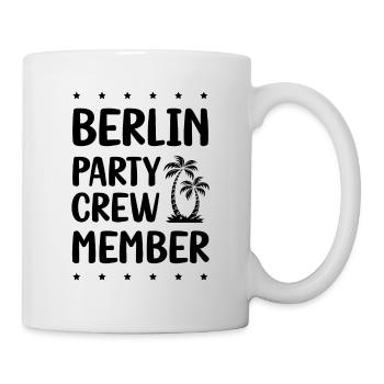 Berlin Party Crew - Tasse - Weiß - Rechts