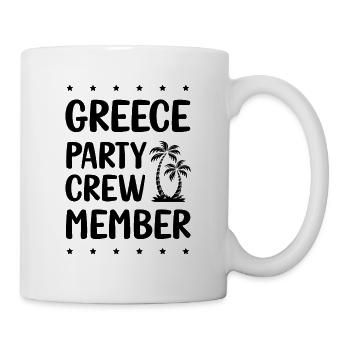 Greece Party Crew - Mug - white - Right