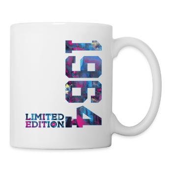 62ND BIRTHDAY 62 YEARS LIMITED EDITION 1964 - Mug - white - Right