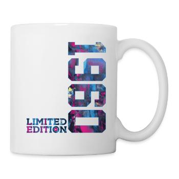 66. GEBURTSTAG 66 JAHRE LIMITED EDITION 1960 - Tasse - Weiß - Rechts