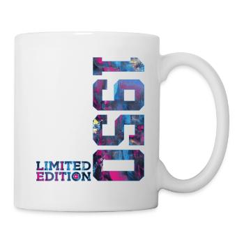 76. GEBURTSTAG 76 JAHRE LIMITED EDITION 1950 - Tasse - Weiß - Rechts