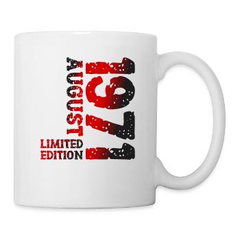 1971 Août Édition Limitée 52e Tenue d’anniversaire - Mug blanc - blanc - Droite