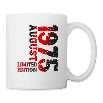 1975 August Limited Edition 48th Birthday Outfit - Mug - white - Right