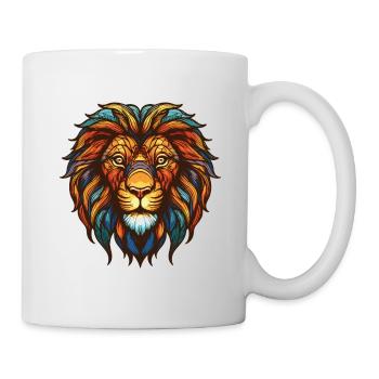 Lion Portrait - Mug - white - Right