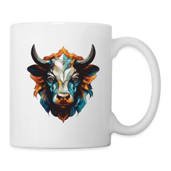 Bulle Portrait Taurus - Tasse - Weiß - Rechts