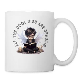 Alle Coolen Kids Lesen Lehrer - Tasse - Weiß - Rechts