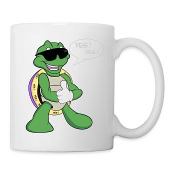 Stickers Accessory Turtle Logo - Mug - white - Right
