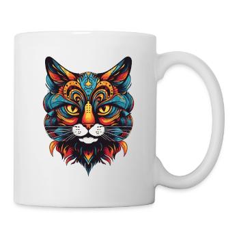 Cat Portrait - Mug - white - Right
