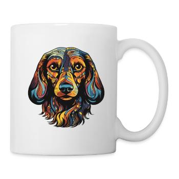 Dachshund Dog Portrait Dachshund - Mug - white - Right
