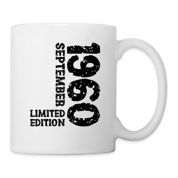 1960 September Limited Edition 63rd Birthday Deco - Mug - white - Right