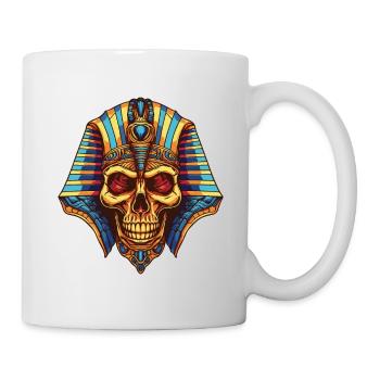 Pharaoh Skull - Mug - white - Right
