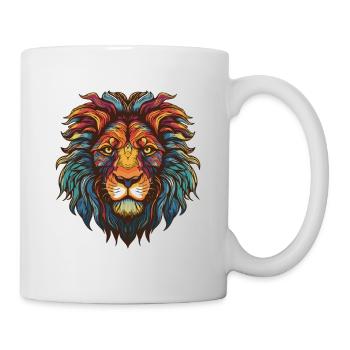 Lion Portrait - Mug - white - Right
