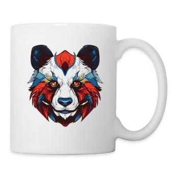 Panda Portrait - Tasse - Weiß - Rechts